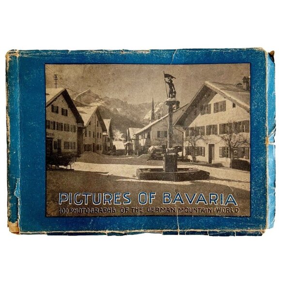 Pictures Of Bavaria 1914 Military WW1 Photograph Booklet For US Troops RARE HBS - Picture 2 of 9